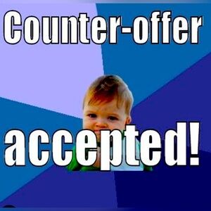 O accept Counter-Offer